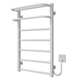 Электрический полотенцесушитель Deffi Lux Hotel П7 600х800 правое подключение WD04 белый A.LH.80.60.7.E.W.R.4