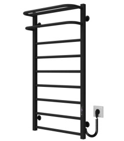 Електрична сушарка для рушників Deffi Lux Hotel П9 600х1000 праве підключення JD04 чорний A.LH.100.60.9.E.B.R.2