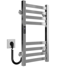 Электрический полотенцесушитель Deffi Magnus П8 200х600 левое подключение JD04 хром A.MA.60.20.8.E.C.L.2