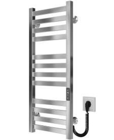 Электрический полотенцесушитель Deffi Magnus П12 200х800 правое подключение JD04 хром A.MA.80.20.12.E.C.R.2