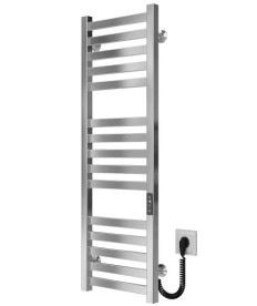 Электрический полотенцесушитель Deffi Magnus П15 200х1000 правое подключение JD04 хром A.MA.100.20.15.E.C.R.2