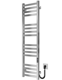 Електрична сушарка для рушників Deffi Magnus П16 200х1200 праве підключення JD04 хром A.MA.120.20.16.E.C.R.2