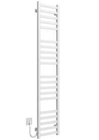 Электрический полотенцесушитель Deffi Magnus П20 200х1600 левое подключение WD04 белый A.MA.160.20.20.E.W.L.4