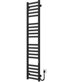 Електрична сушарка для рушників Deffi Magnus П20 200х1600 праве підключення JD04 чорний A.MA.160.20.20.E.B.R.2