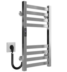 Електрична сушарка для рушників Deffi Magnus П8 300х600 ліве підключення JD04 хром A.MA.60.30.8.E.C.L.2