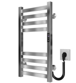 Електрична сушарка для рушників Deffi Magnus П8 300х600 праве підключення JD04 хром A.MA.60.30.8.E.C.R.2