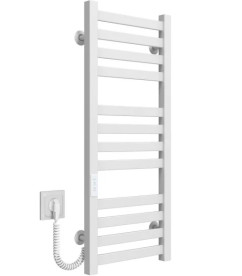 Електрична сушарка для рушників Deffi Magnus П12 300х800 ліве підключення WD04 білий A.MA.80.30.12.E.W.L.4