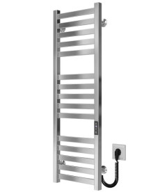 Электрический полотенцесушитель Deffi Magnus П15 300х1000 правое подключение JD04 хром A.MA.100.30.15.E.C.R.2