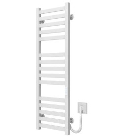 Электрический полотенцесушитель Deffi Magnus П15 300х1000 правое подключение WD04 белый A.MA.100.30.15.E.W.R.4