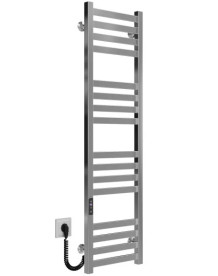 Электрический полотенцесушитель Deffi Magnus П16 300х1200 левое подключение JD04 хром A.MA.120.30.16.E.C.L.2