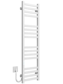 Електрична сушарка для рушників Deffi Magnus П16 300х1200 ліве підключення WD04 білий A.MA.120.30.16.E.W.L.4