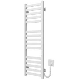 Електрична сушарка для рушників Deffi Magnus П15 400х1000 праве підключення білий A.MA.100.40.15.E.W.R.4