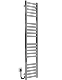 Електрична сушарка для рушників Deffi Magnus П20 400х1600 ліве підключення JD04 хром A.MA.160.40.20.E.C.L.2