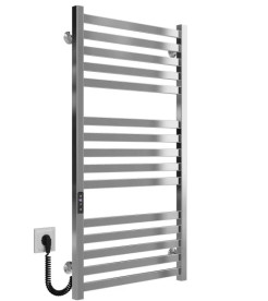 Електрична сушарка для рушників Deffi Magnus П15 500х1000 ліве підключення JD04 хром A.MA.100.50.15.E.C.L.2