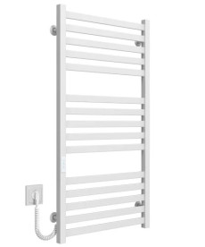 Електрична сушарка для рушників Deffi Magnus П15 500х1000 ліве підключення WD04 білий A.MA.100.50.15.E.W.L.4