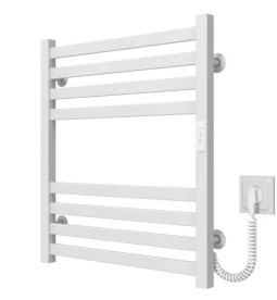 Электрический полотенцесушитель Deffi Magnus П8 600х600 правое подключение WD04 белый A.MA.60.60.8.E.W.R.4