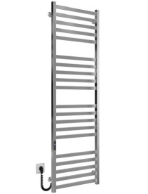 Електрична сушарка для рушників Deffi Magnus П20 600х1600 ліве підключення JD04 хром A.MA.160.60.20.E.C.L.2