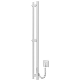 Электрический полотенцесушитель Deffi Maxi П3 70х1000 WD04 крашеная сталь белый B.MX.100.7.3.E.W.U.3