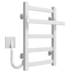 Електрична сушарка для рушників Deffi Nicolе П5 300х500 ліве підключення WD04 білий A.NI.50.30.5.E.W.L.4