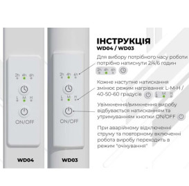 Электрический полотенцесушитель Deffi Nicolе П5 400х500 левое подключение WD04 белый A.NI.50.40.5.E.W.L.4