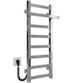 Электрический полотенцесушитель Deffi Nicolе П8 400х800 левое подключение JD04 хром A.NI.80.40.8.E.C.L.2