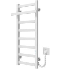 Электрический полотенцесушитель Deffi Nicolе П8 400х800 правое подключение WD04 белый A.NI.80.40.8.E.W.R.4