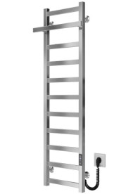 Електрична сушарка для рушників Deffi Nicole П11 400х1200 праве підключення JD04 хром A.NI.120.40.11.E.C.R.2