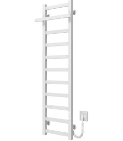 Електрична сушарка для рушників Deffi Nicole П11 400х1200 праве підключення WD04 білий A.NI.120.40.11.E.W.R.4