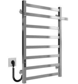 Электрический полотенцесушитель Deffi Nicolе П8 500х800 левое подключение JD04 хром A.NI.80.50.8.E.C.L.2