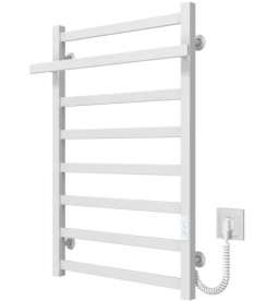 Електрична сушарка для рушників Deffi Nicole П8 500х800 праве підключення WD04 білий A.NI.80.50.8.E.W.R.4