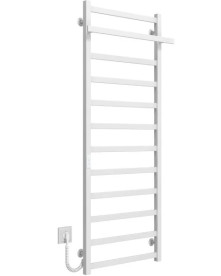Электрический полотенцесушитель Deffi Nicolе П12 500х1400 левое подключение WD04 белый A.NI.140.50.12.E.W.L.4