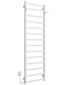 Электрический полотенцесушитель Deffi Nicolе П14 500х1600 левое подключение WD04 белый A.NI.160.50.14.E.W.L.4