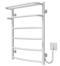 Электрический полотенцесушитель Deffi Отель П6 400х700 правое подключение WD03 белый C.OD.70.40.6.E.W.R.3