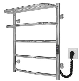 Электрический полотенцесушитель Deffi Отель П5 500х600 правое подключение JD03 хром C.OD.60.50.5.E.C.R.1