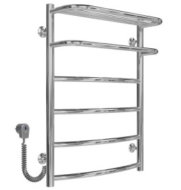 Электрический полотенцесушитель Deffi Отель П6 500х700 левое подключение хром C.OD.70.50.6.E.C.L.5