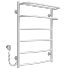 Електрична сушарка для рушників Deffi Готель П6 500х700 ліве підключення білий C.OD.70.50.6.E.W.L.5