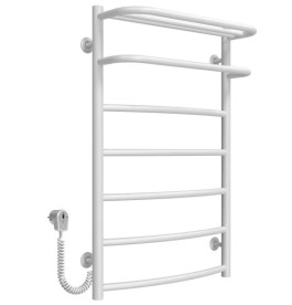 Электрический полотенцесушитель Deffi Отель П7 500х800 левое подключение белый C.OD.80.50.7.E.W.L.5