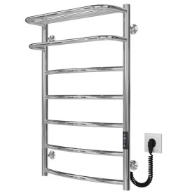 Электрический полотенцесушитель Deffi Отель П7 500х800 правое подключение JD03 хром C.OD.80.50.7.E.C.R.1