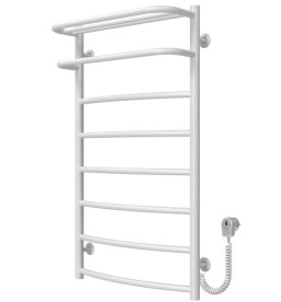 Электрический полотенцесушитель Deffi Отель П8 500х900 правое подключение белый C.OD.90.50.8.E.W.R.5