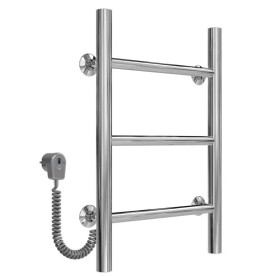 Електрична сушарка для рушників Deffi Оріон П3 200х500 ліве підключення хром C.OR.50.20.3.E.C.L.5