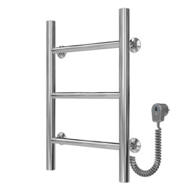 Электрический полотенцесушитель Deffi Орион П3 200х500 правое подключение хром C.OR.50.20.3.E.C.R.5