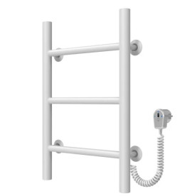 Электрический полотенцесушитель Deffi Орион П3 200х500 правое подключение белый C.OR.50.20.3.E.W.R.5
