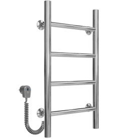 Электрический полотенцесушитель Deffi Орион П4 200х600 левое подключение хром C.OR.60.20.4.E.C.L.5