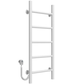 Электрический полотенцесушитель Deffi Орион П5 200х800 левое подключение белый C.OR.80.20.5.E.W.L.5