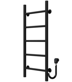 Електрична сушарка для рушників Deffi Оріон П5 200х800 праве підключення чорний C.OR.80.20.5.E.B.R.5