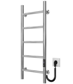 Електрична сушарка для рушників Deffi Оріон П5 200х800 праве підключення JD03 хром C.OR.80.20.5.E.C.R.1