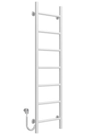 Електрична сушарка для рушників Deffi Оріон П7 200х1200 ліве підключення білий C.OR.120.20.7.E.W.L.5