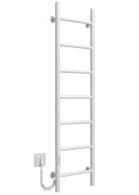 Електрична сушарка для рушників Deffi Оріон П7 200х1200 ліве підключення WD03 білий C.OR.120.20.7.E.W.L.3