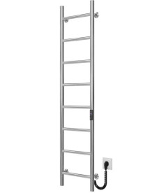 Электрический полотенцесушитель Deffi Орион П8 200х1400 правое подключение JD03 хром C.OR.140.20.8.E.C.R.1