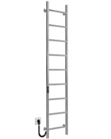 Електрична сушарка для рушників Deffi Оріон П9 200х1600 ліве підключення JD03 хром C.OR.160.20.9.E.C.L.1